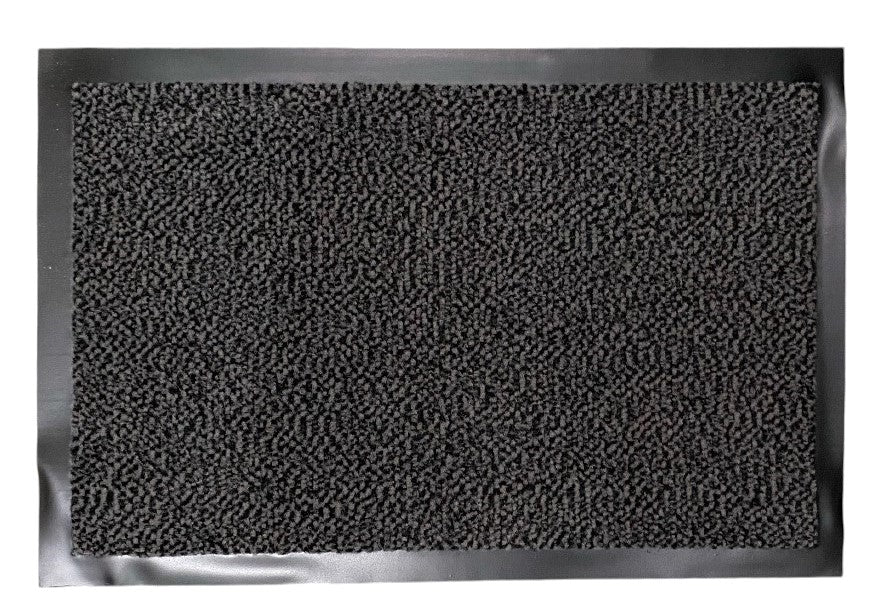 Paillasson moucheté gris/noir - 60x40cm