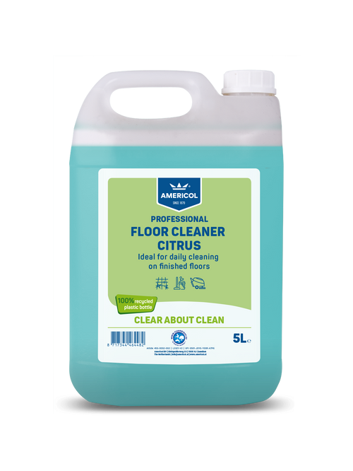 Americol - Floor Cleaner - Neutral Floor Cleaner - lemon scent - 5L