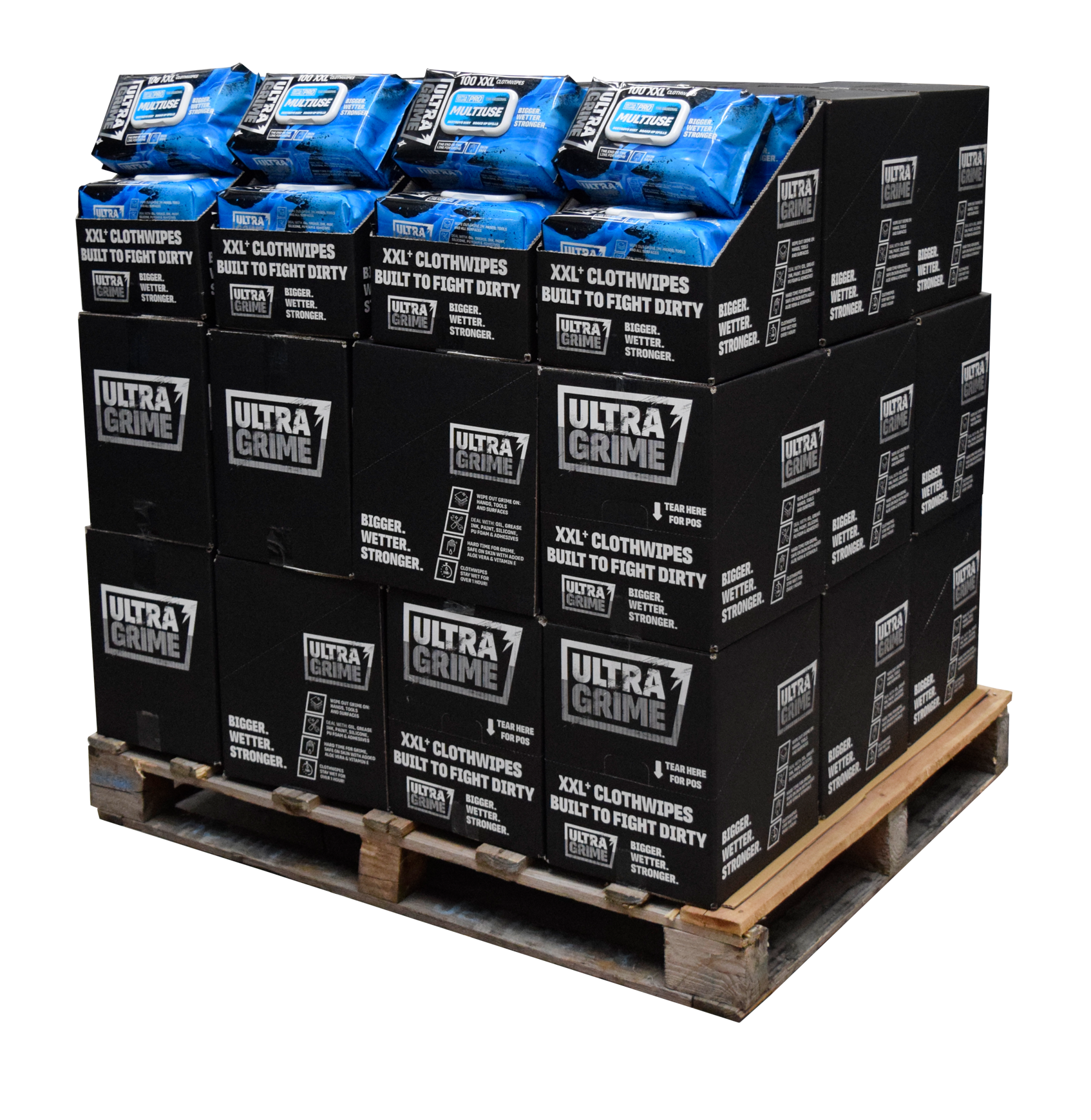 UltraGrime® Pro: Multi-usages (100 lingettes)