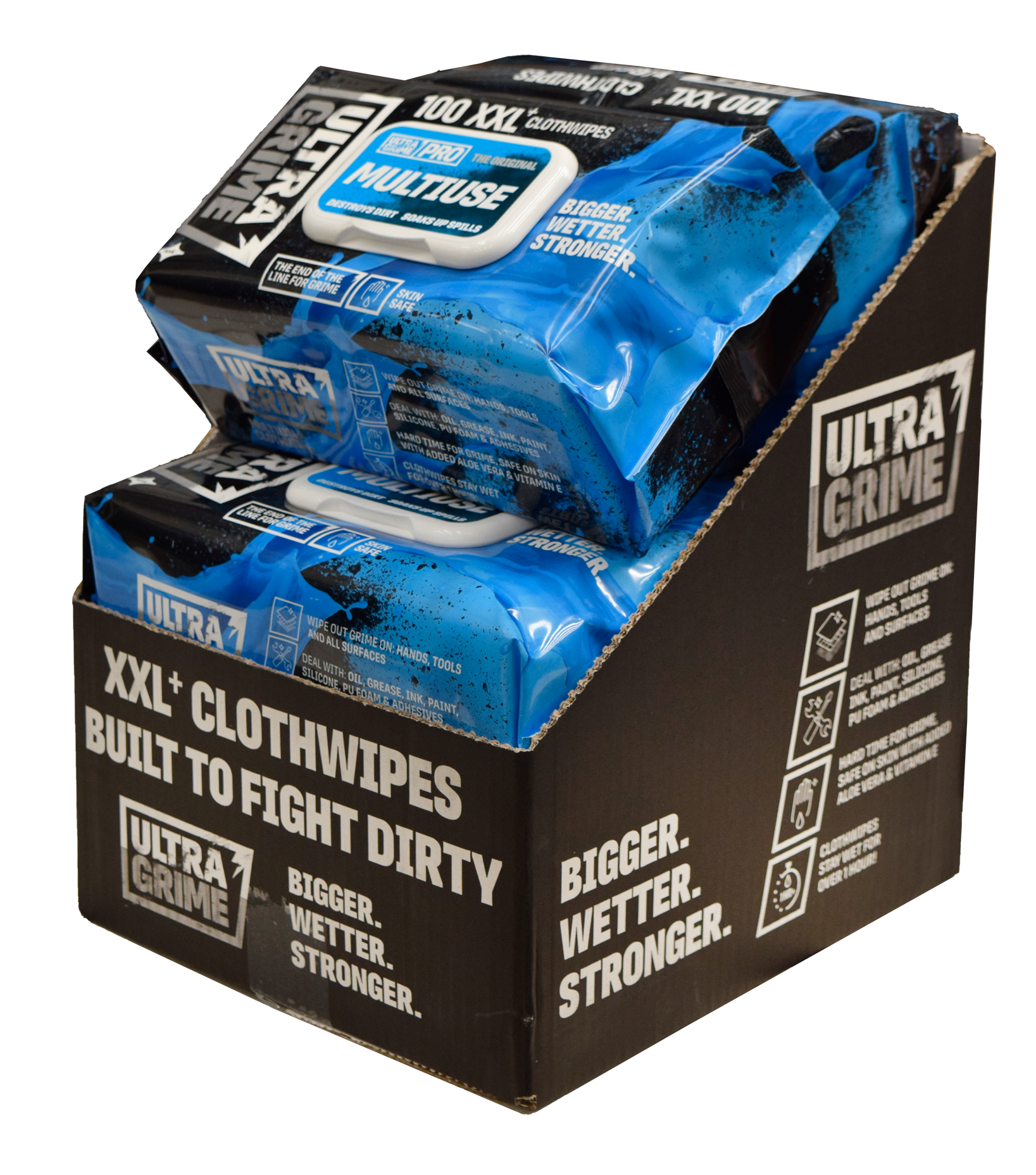 UltraGrime® Pro: Multi-usages (100 lingettes)