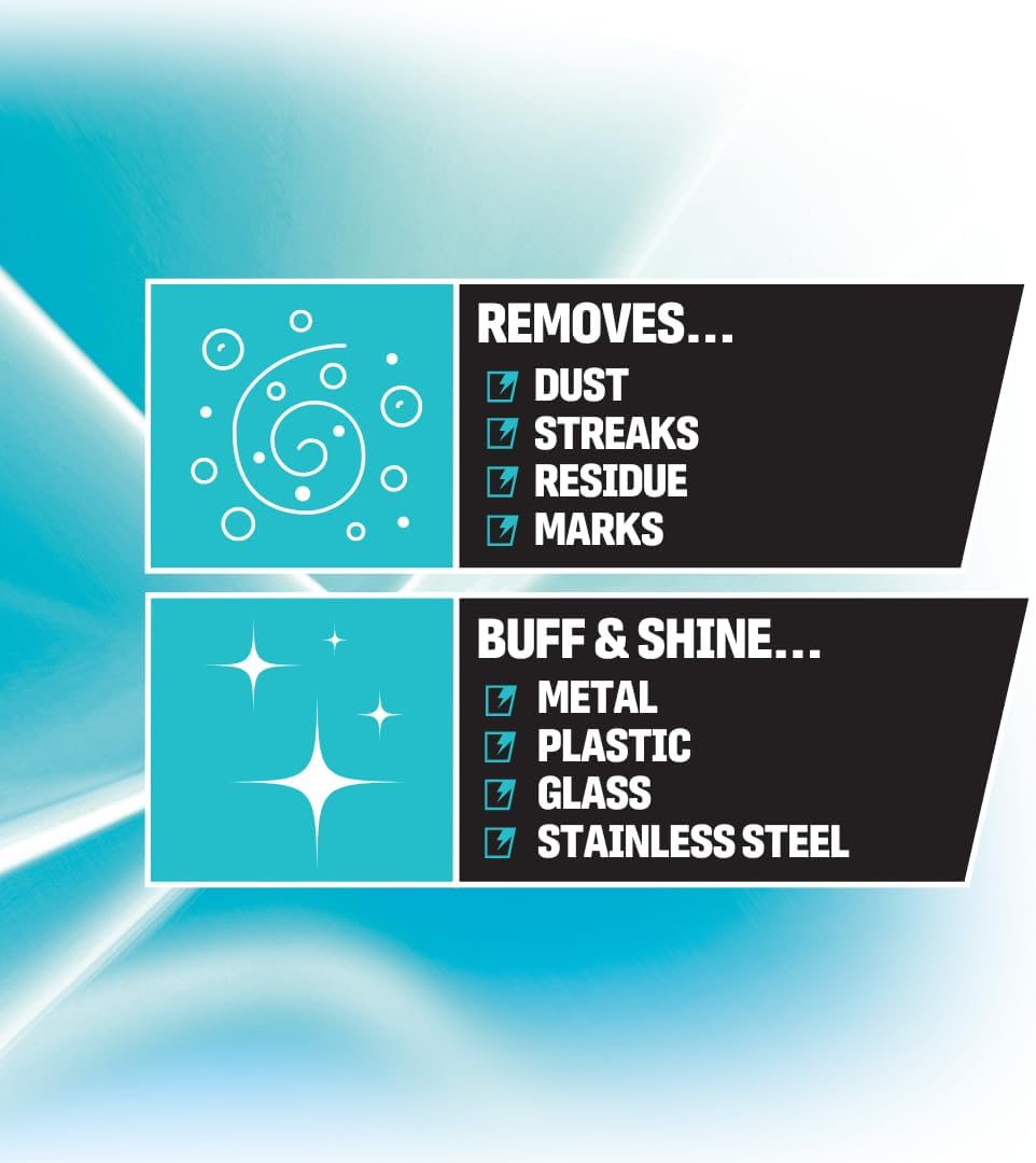 Ultra Grime® Pro : Verre & Inox (50 lingettes)