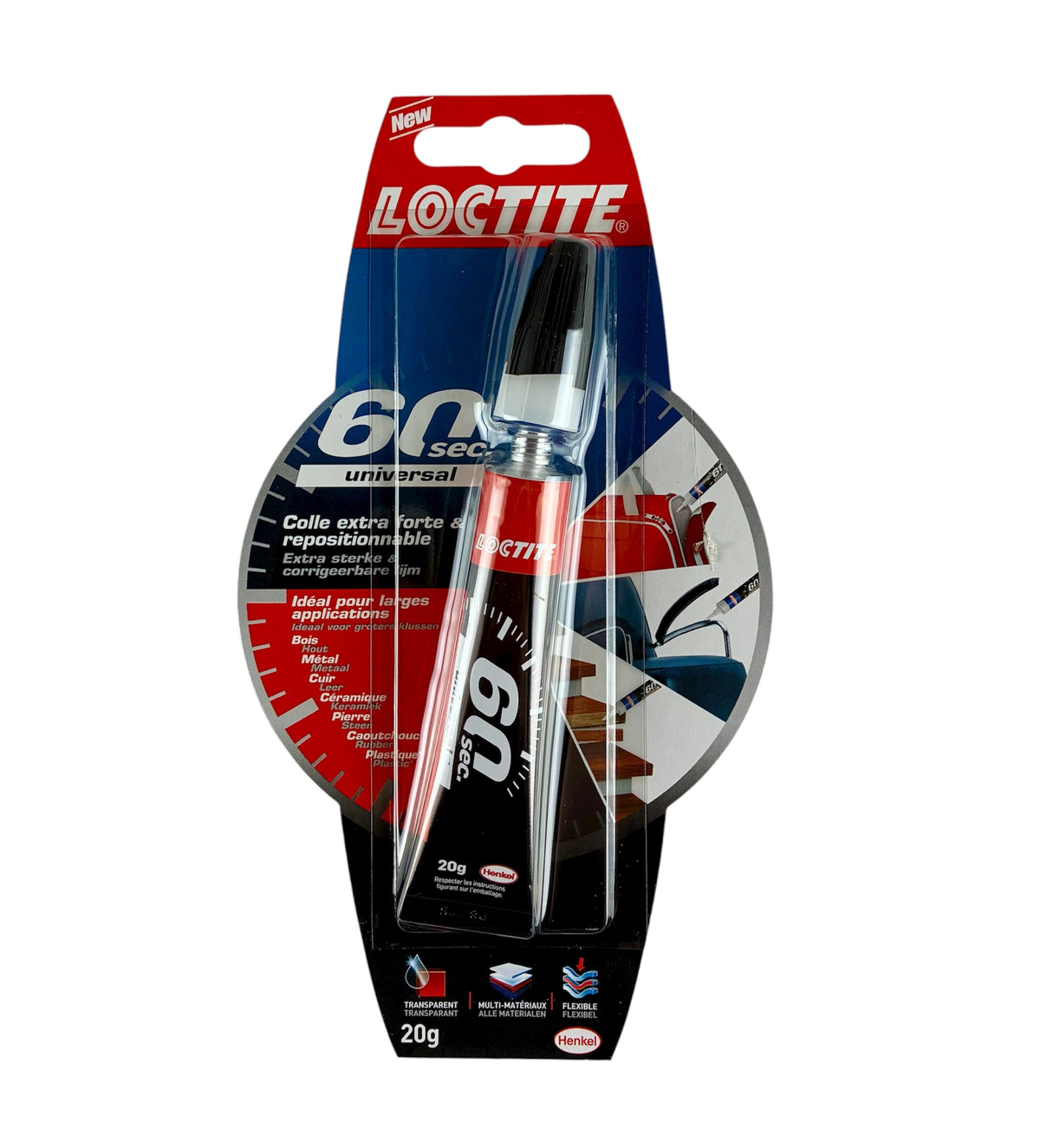 Loctite Super Glue 60 secondes - 20g