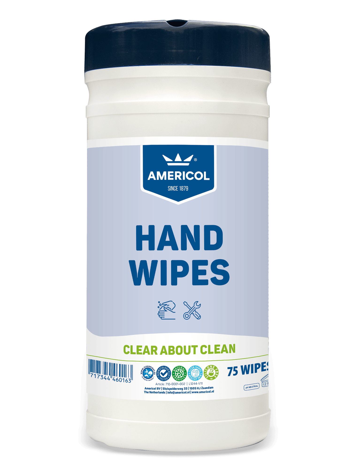 Americol - Hand Wipes - 75 lingettes