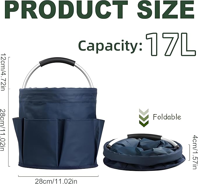 Panier pliable polyvalent - 17L