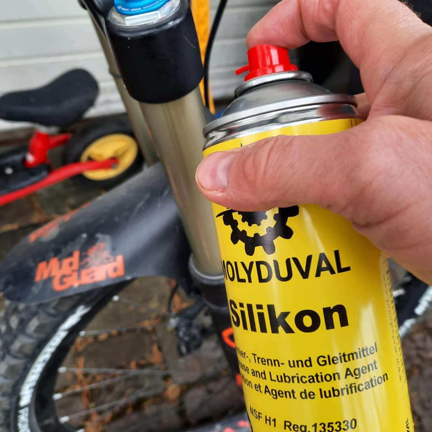 Silikon - Spray silicone NSF H1 - Molyduval - 400ml
