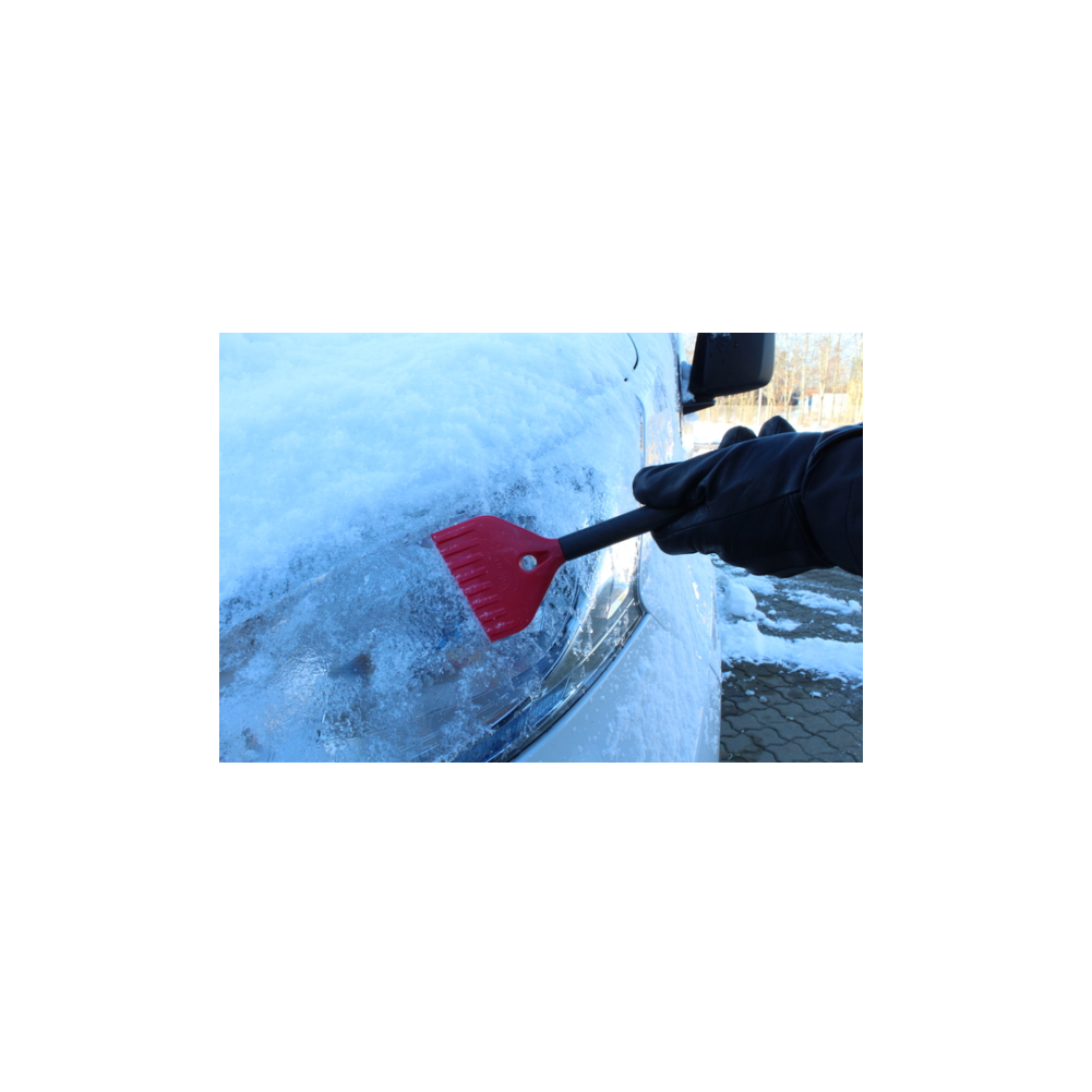 Vikan - Long-handled snow brush with ice scraper - 520052