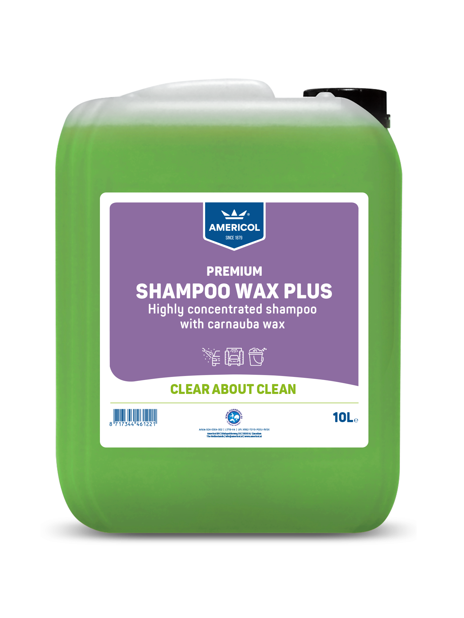 Americol - ShampooWax Plus - 10L