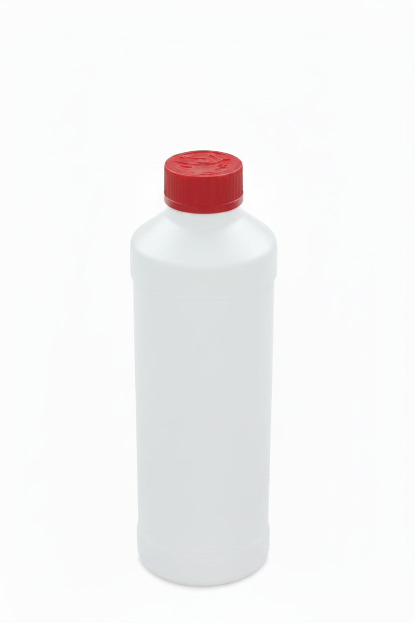 Flacon en plastique avec bouchon de sécurité - 500ml ou 1000ml