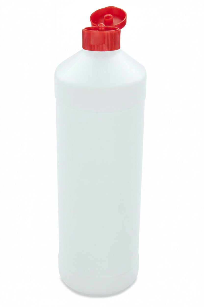 Flacon en plastique avec bouchon flip top - 500ml ou 1000ml