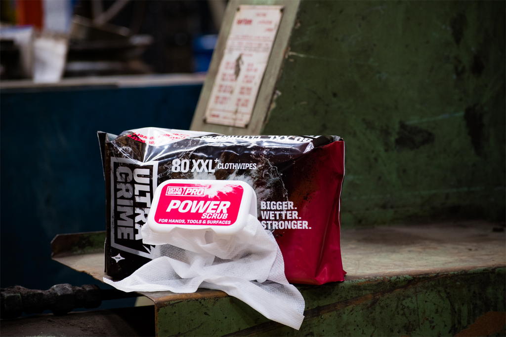 UltraGrime® Pro: Power Scrub (80 lingettes)