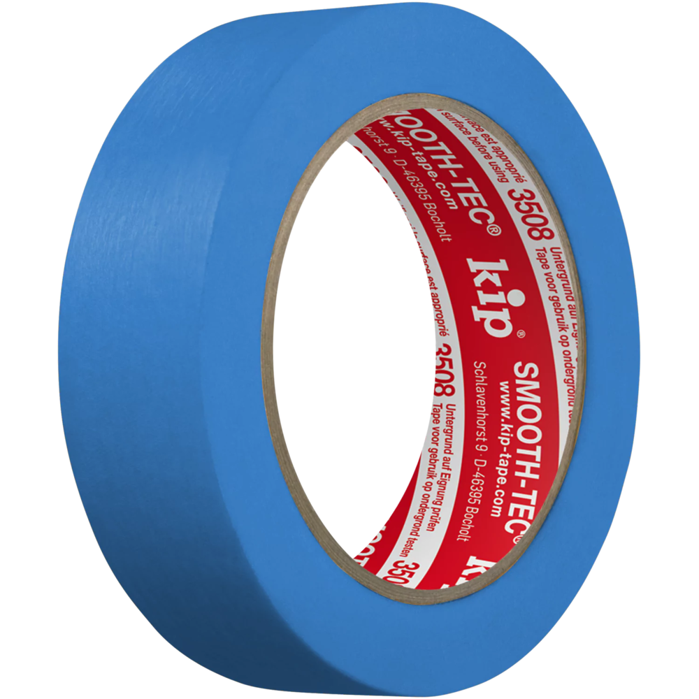 Ruban de masquage KIP WASHI-TEC® pour usage extérieur - 50m BLEU 18mm ou 24mm