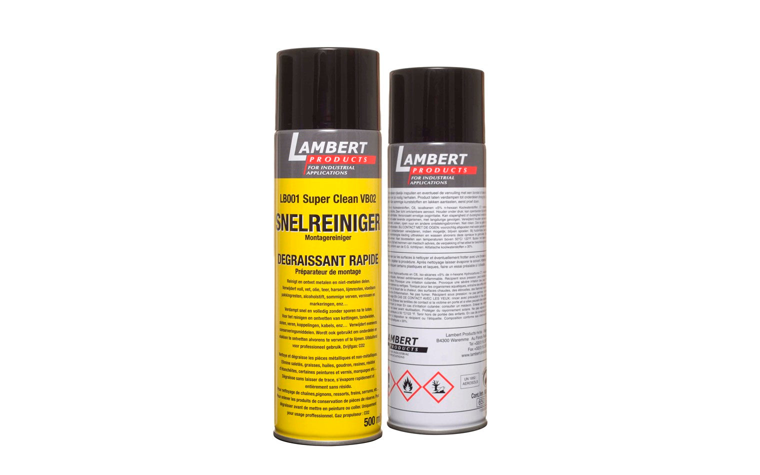 Dégraissant rapide - LB001 Super Clean VB02 - spray 500ml