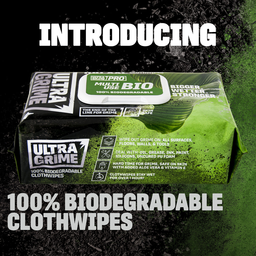 UltraGrime® Pro: Zero Plastic (100 wipes)