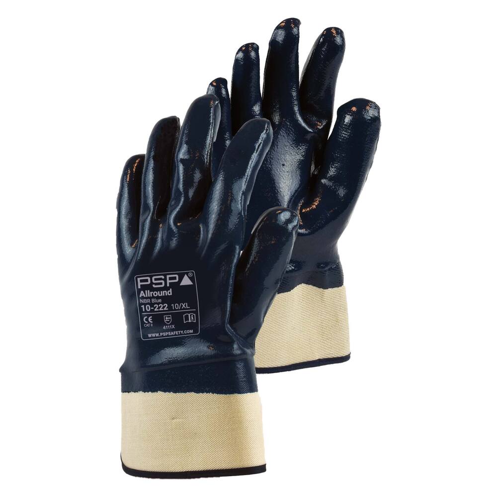 Gants avec enduction nitrile bleu - PSP Allround NBR Blue 10-222