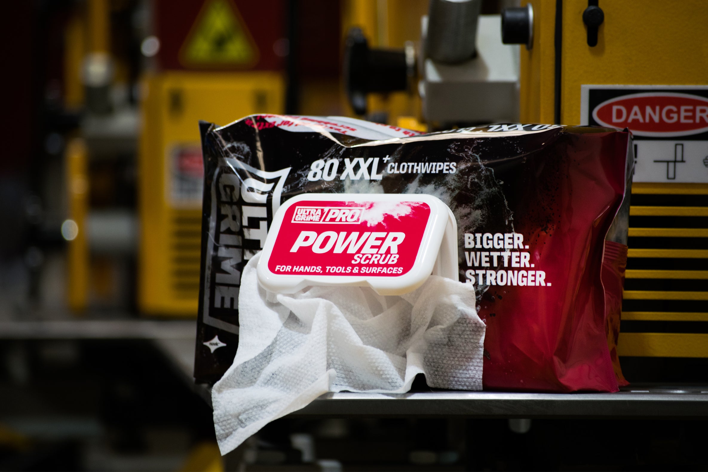 UltraGrime® Pro: Power Scrub (80 lingettes)