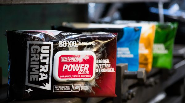 UltraGrime® Pro: Power Scrub (80 lingettes)