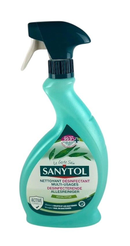 Sanytol - Spray désinfectant multi-usages eucalyptus - 500ml