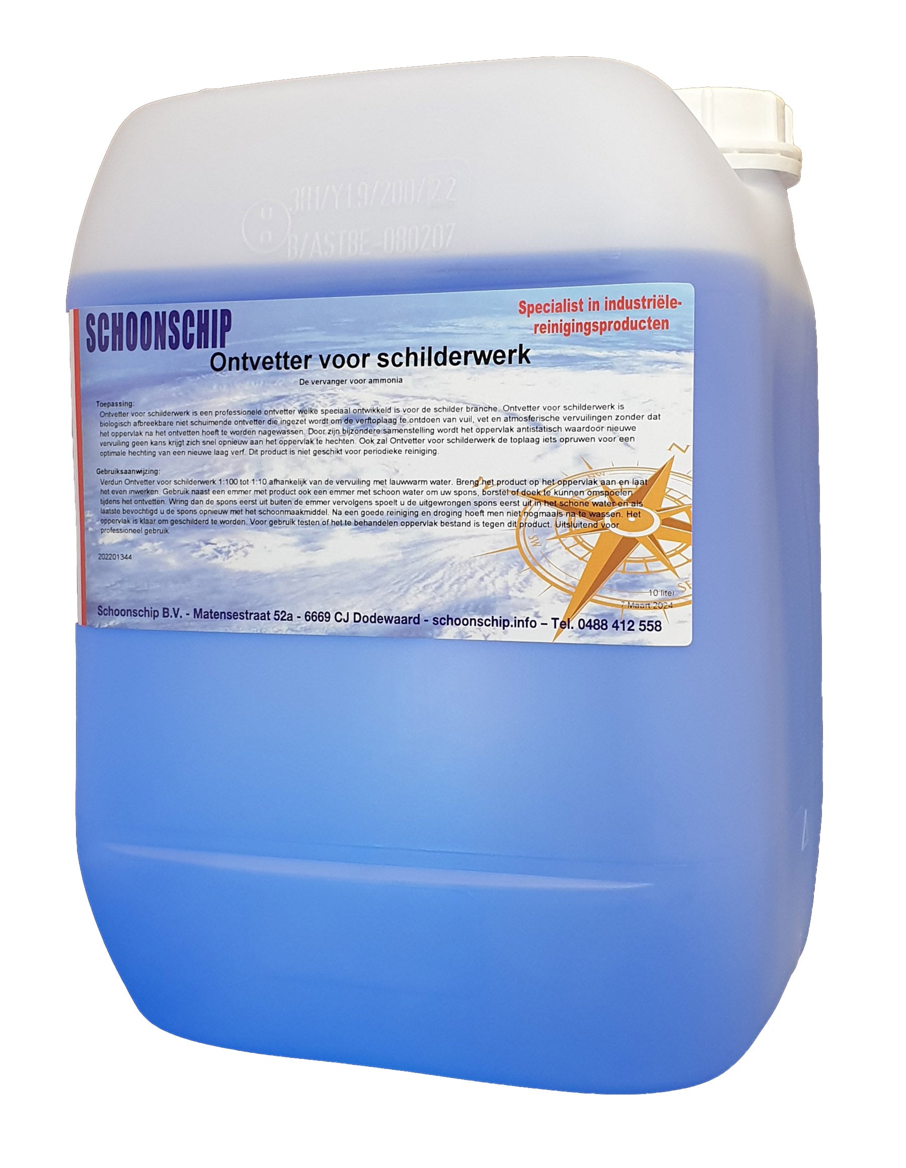 Schoonschip - Dégraissant avant peinture - 10L