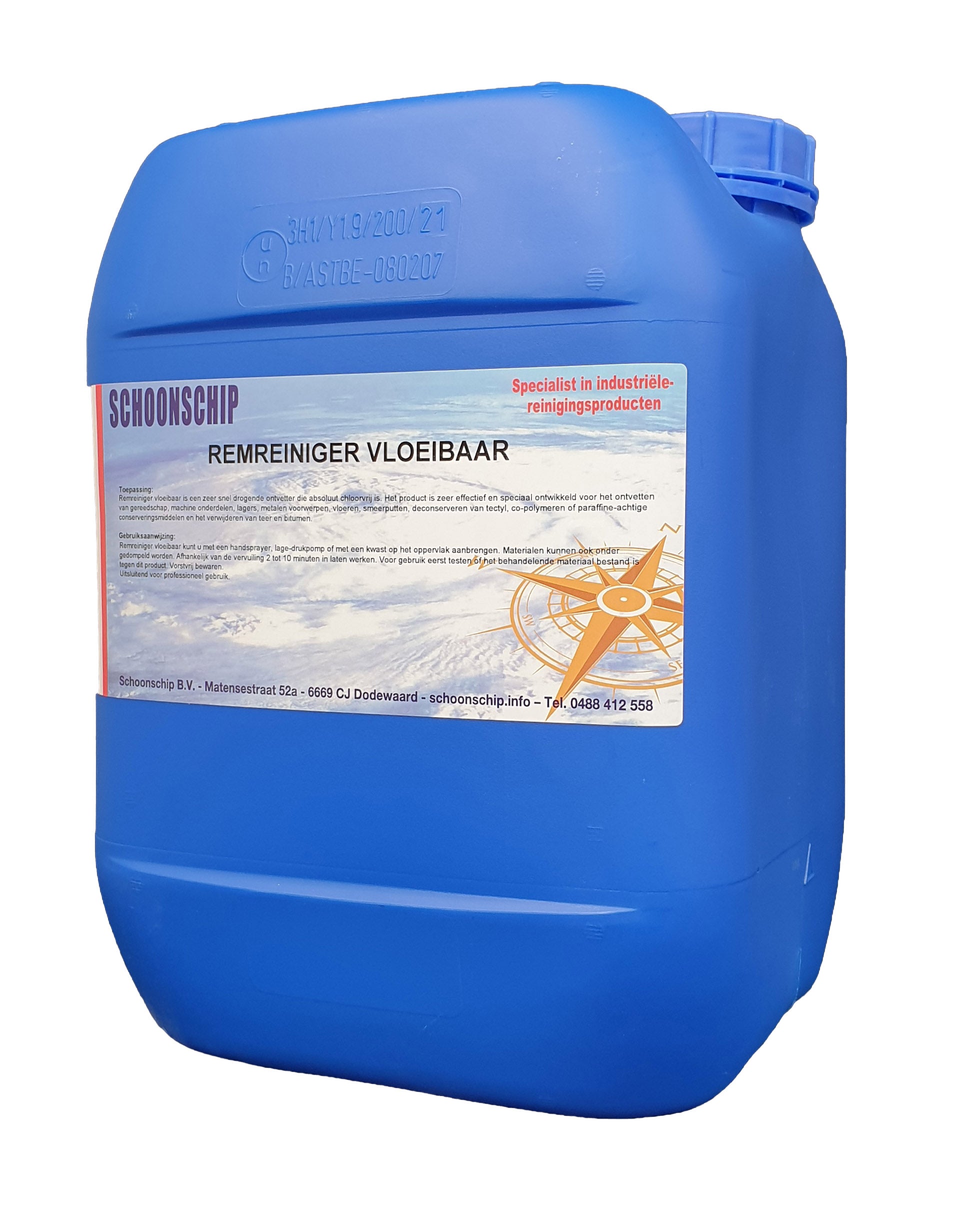 Schoonschip - Nettoyant freins - 10L