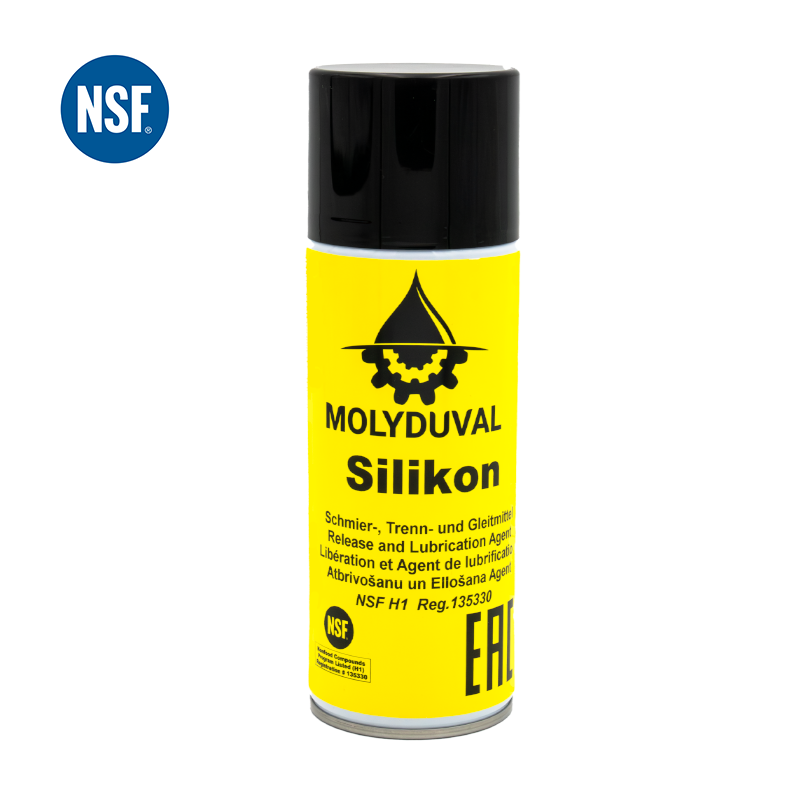 Silikon - Spray silicone NSF H1 - Molyduval - 400ml