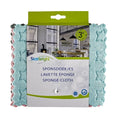 Starbright - Lot de 3 lavettes-éponges - 17x20cm