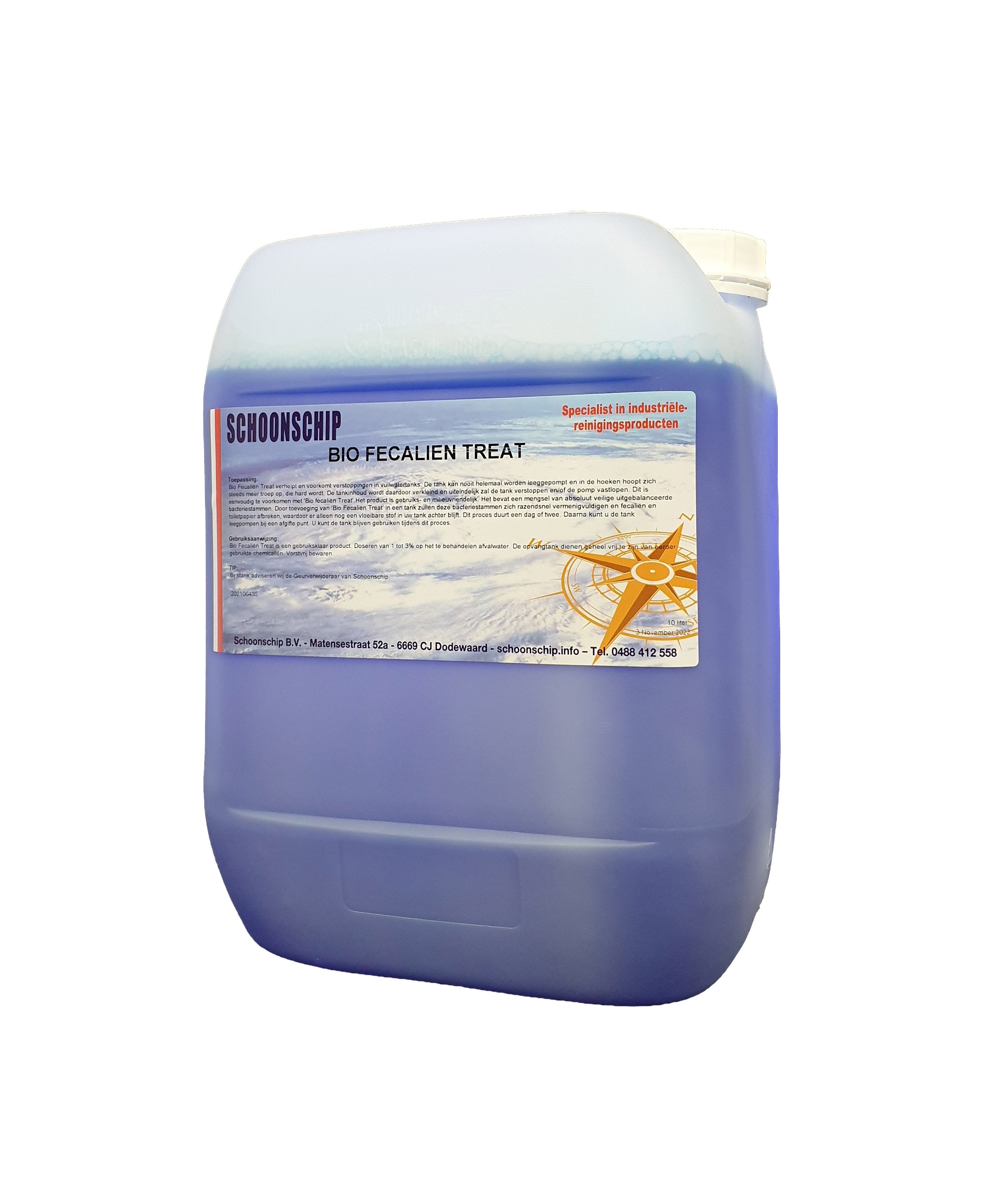 Schoonschip - Traitement cuve à eaux sales - Bio Fecalien Treat - 10L