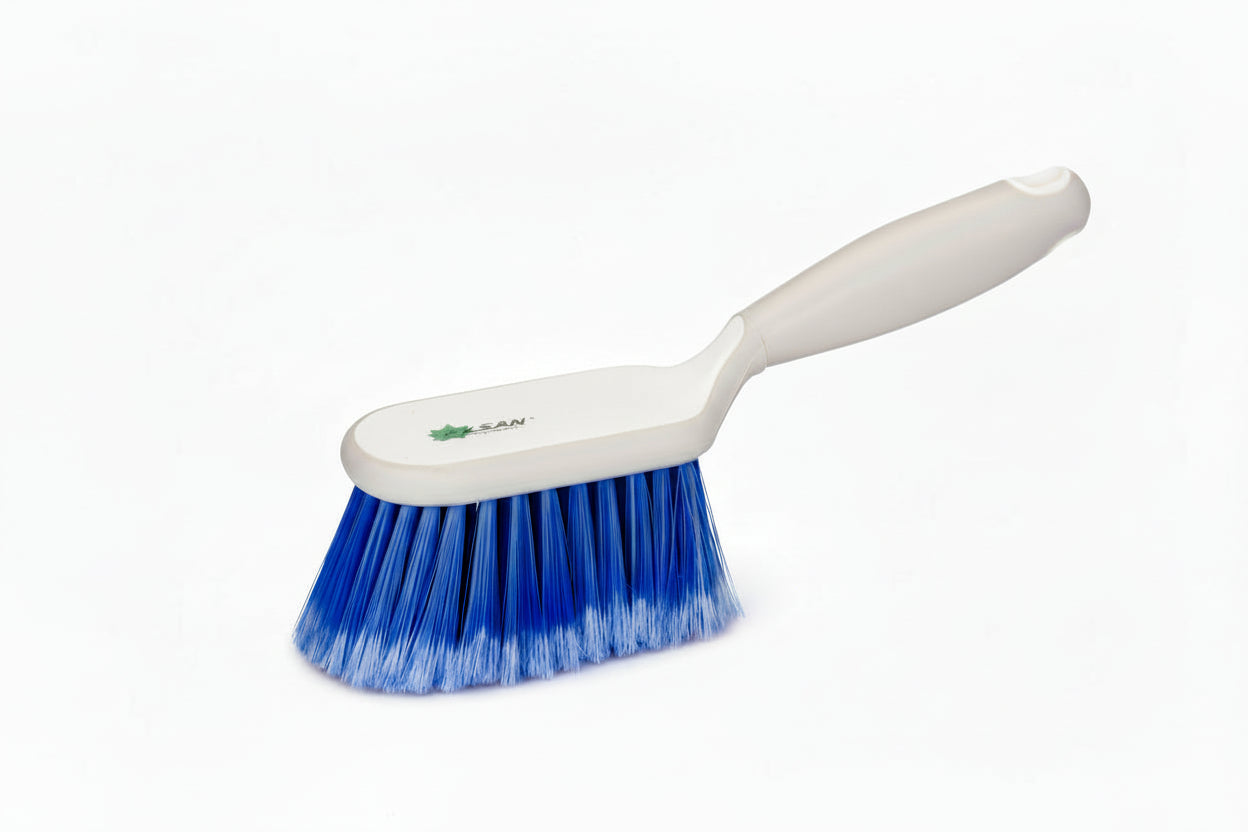 Brosse à main manche court - fibres RILSAN fleurées