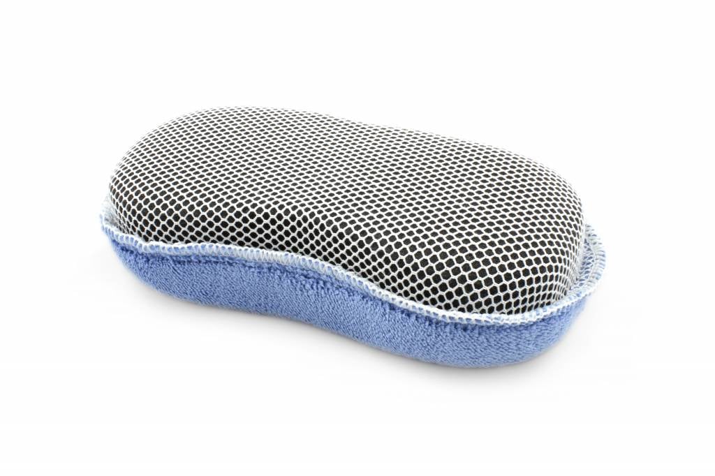 Double-sided microfiber sponge