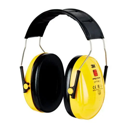 3M Peltor Optime I (Jaune) - Casque antibruit - Atténuation légère (SNR 27dB)