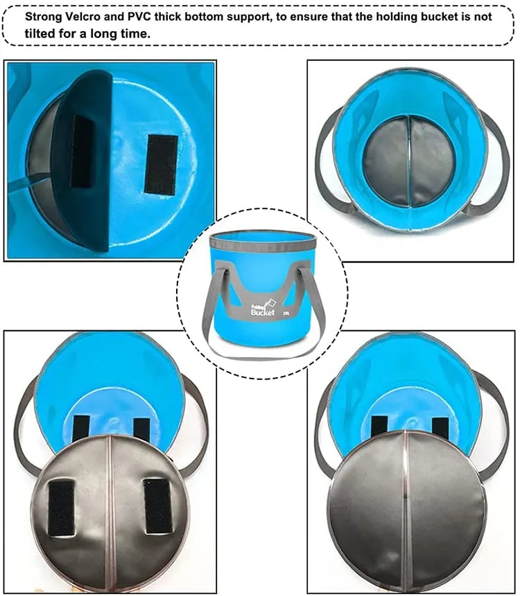 Seau pliable - Folding Bucket
