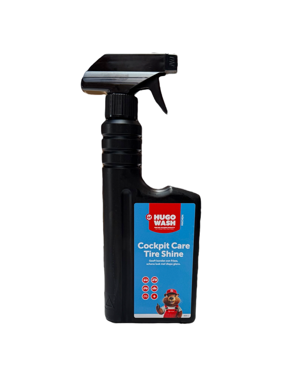 Hugo wash - Cockpit Care  Tire Shine - Spray 500ml