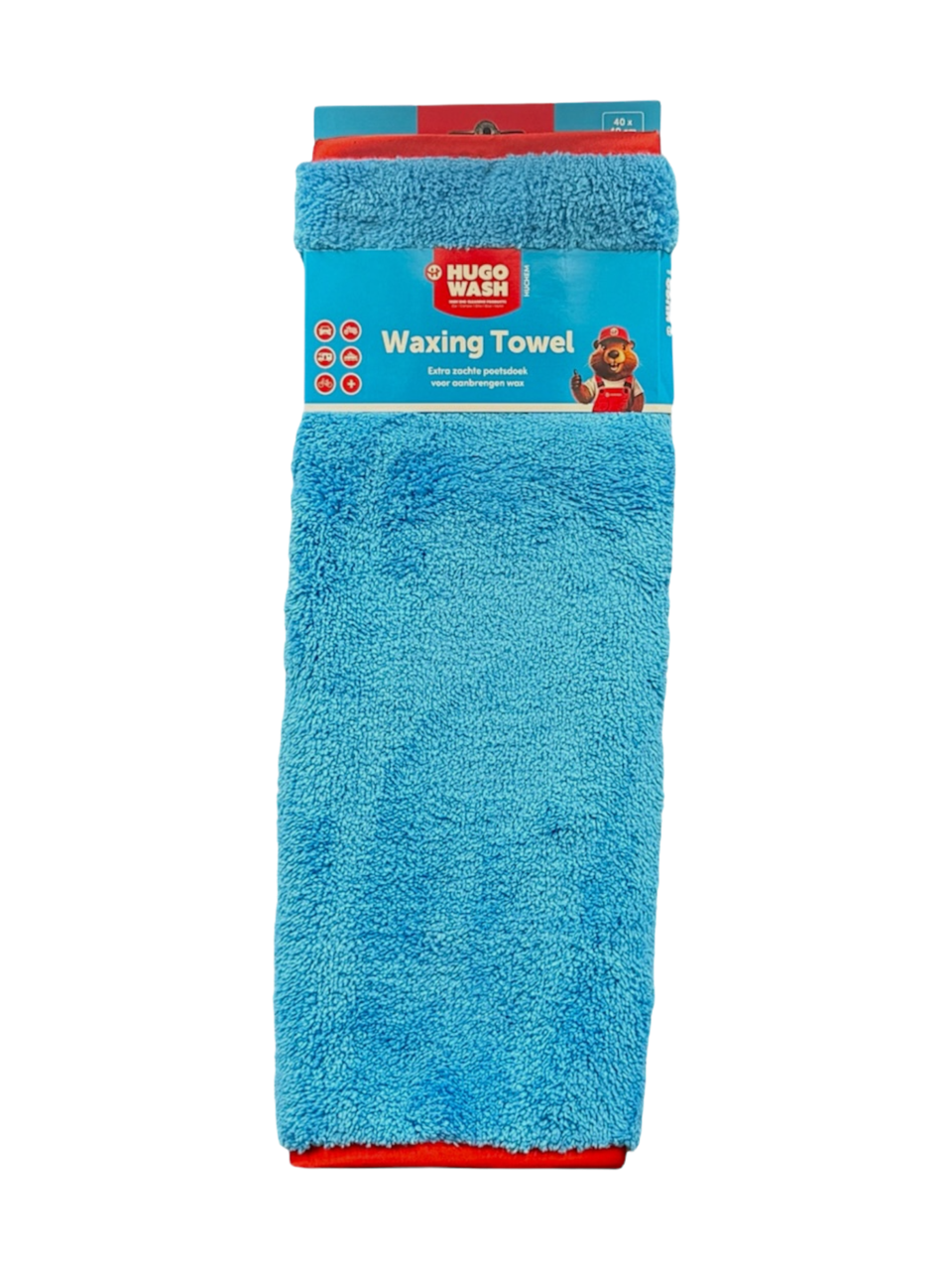 Hugo Wash - Waxing Towel - Chiffon de lustrage - 40x40cm