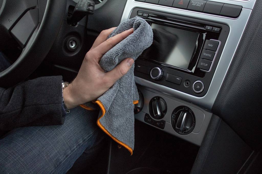 Microfibre AQUA Nano - grise - 40x40cm - 320g/m²