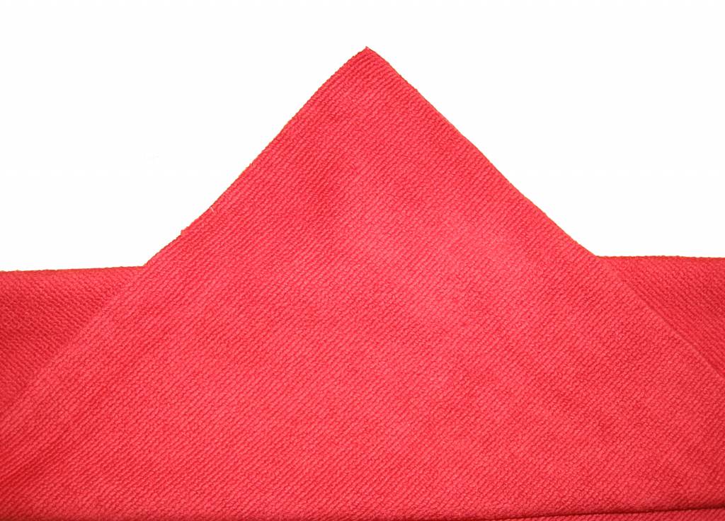 AQUA Laser Auto - rouge - microfibre - 40x40cm - 320g/m²
