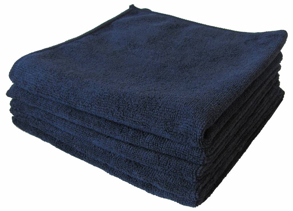 AQUA Soft Black - microfibre noire - 40x40cm - 300g/m²