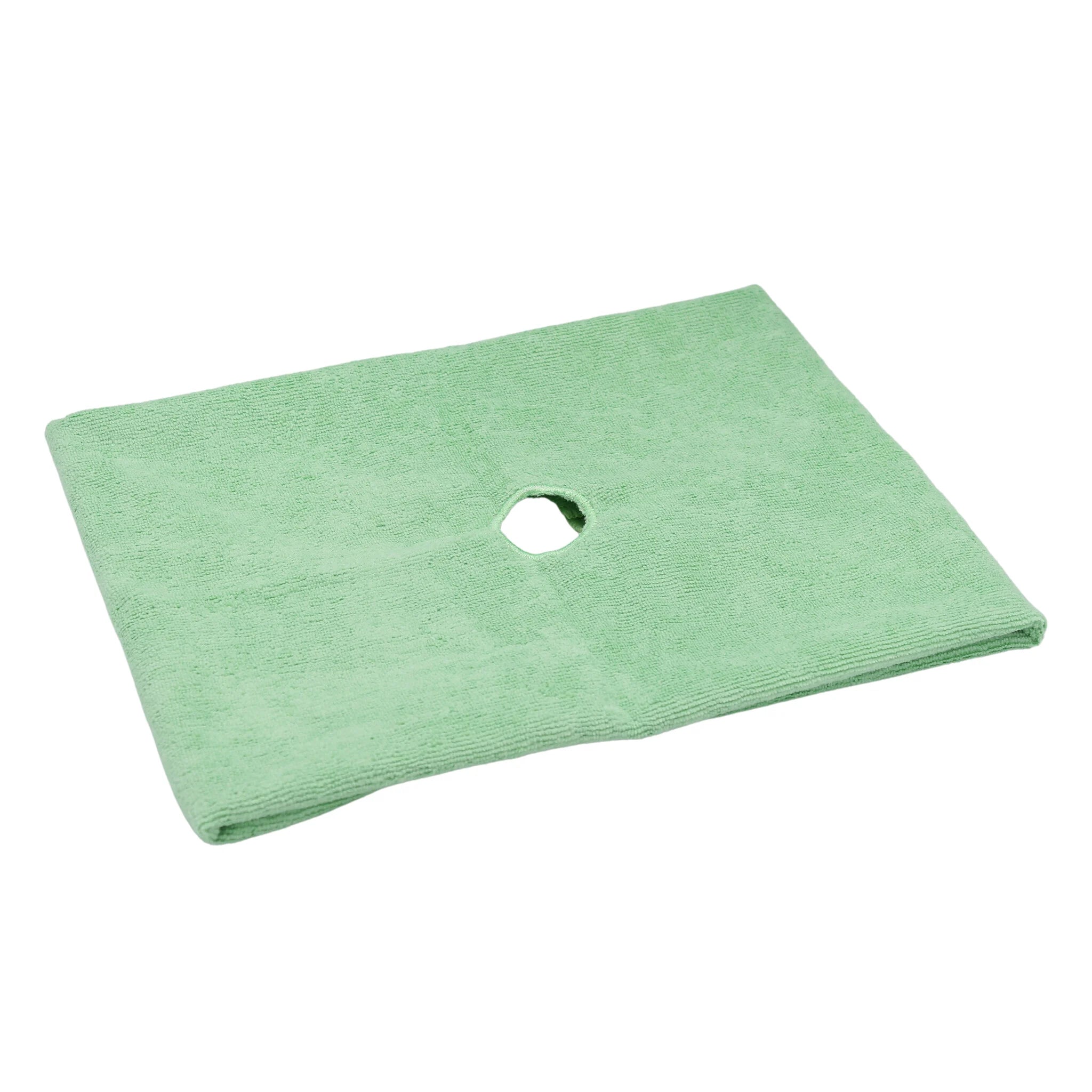 Serpillère AQUA avec trou - verte - 50x70cm - 300g/m²