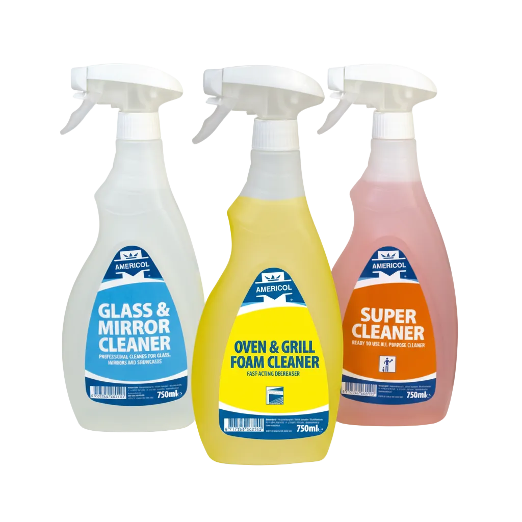 Trio de sprays Americol avec remplacement central